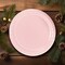 24 Ct. Light Pink Paper Dinner Plates 9" Round Pastel Disposable Plates